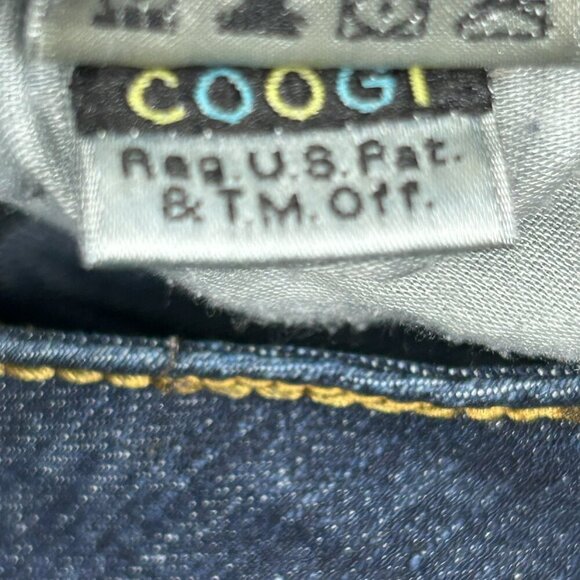 Coogi Jeans Womens 18W Bootcut Stretch Denim Gold Embroidered Pockets Y2K Retro - Picture 10 of 16